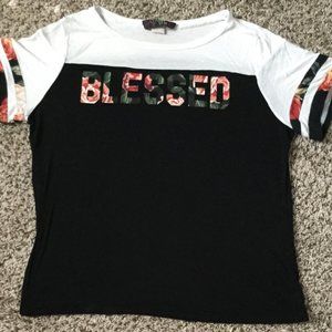 Blessed Floral Tee